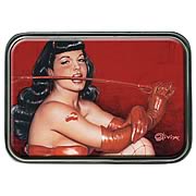 Bettie Page by Olivia Red Devil Belt Buckle